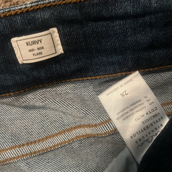 Kancan curvy midrise flare jeans - Picture 2 of 4